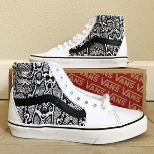 Vans Sk8-Hi Python True White 8